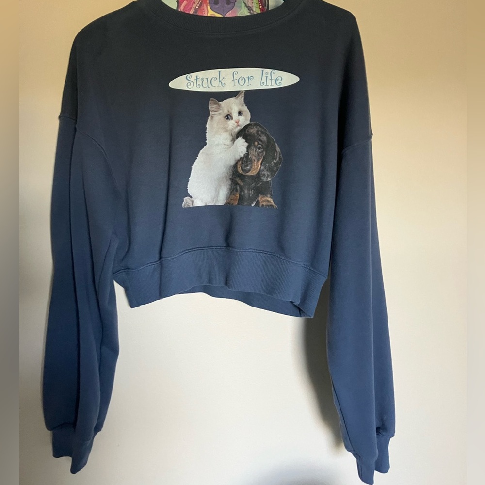 Crew neck sweatshirt